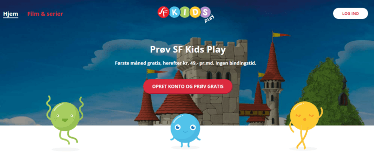 Gratis barnfilm hos SF Kids Play