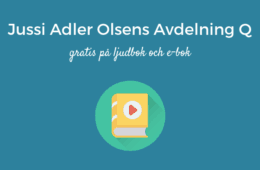 Avdelning Q gratis på ljudbok och e-bok