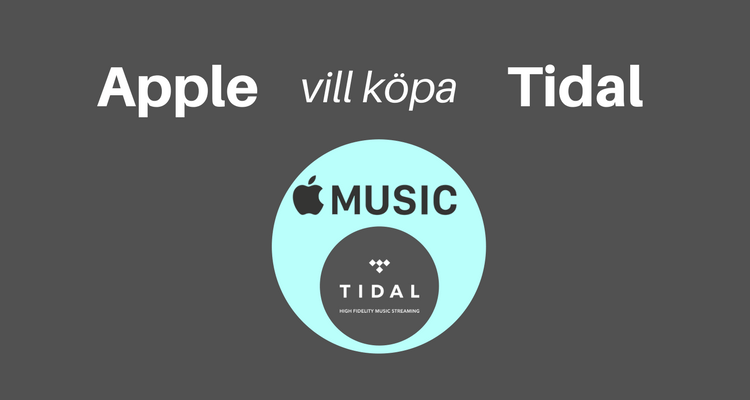 Apple vill köpa Tidal