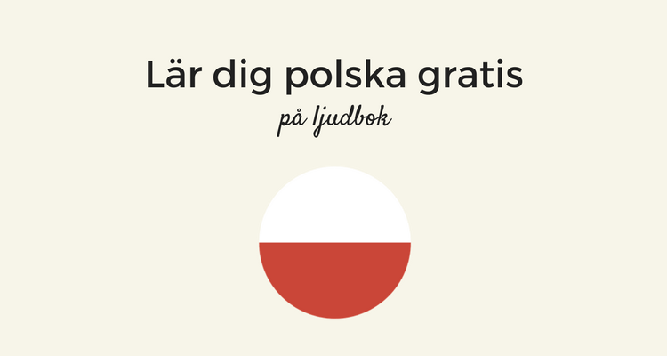 Lär dig polska gratis